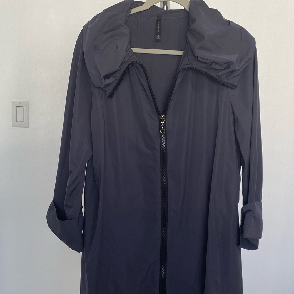 Blue grey jacket